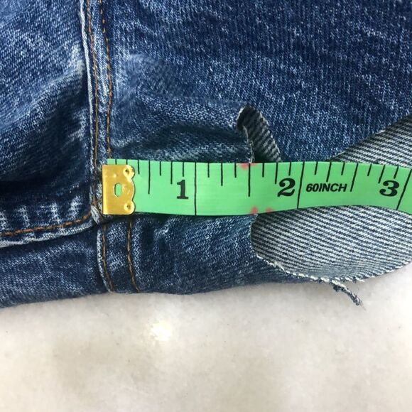 Vintage 1987 Levi’s 505 Cutoff Jeans Shorts 34 Waist 1.5 inch inseam Made in USA - Picture 7 of 7